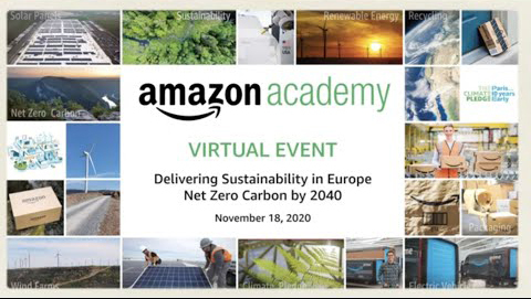Amazon Academy virtual event.