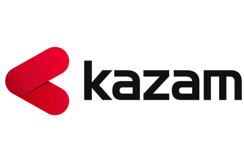 Kazam logo.