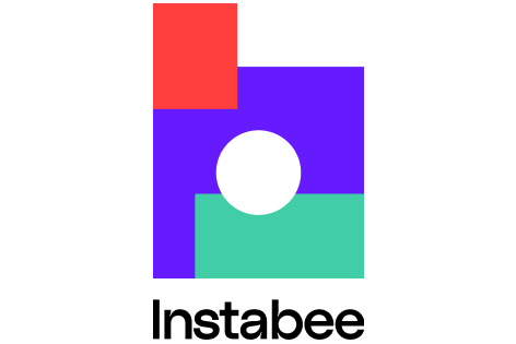 Instabee logo.