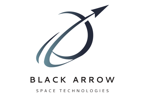 Black Arrow Space Technologies logo.
