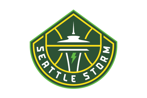 WNBA Seattle Storm logo.