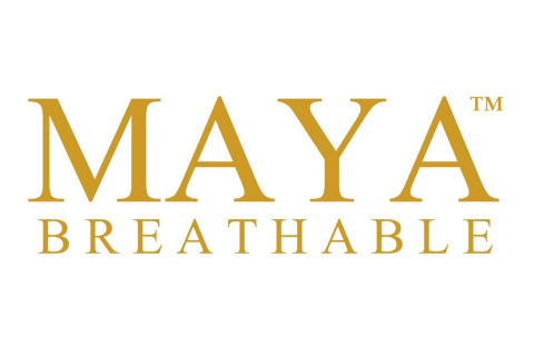 Maya Cosmetics logo.