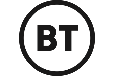 BT Group PLC logo.