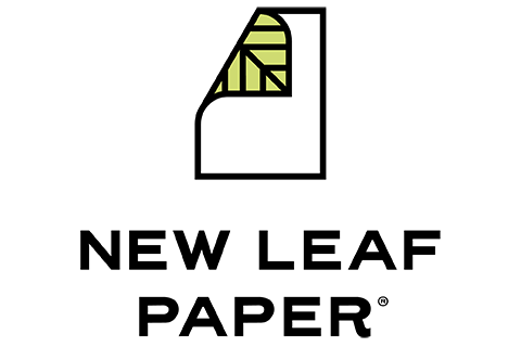 New Leaf Paper Inc. logo.