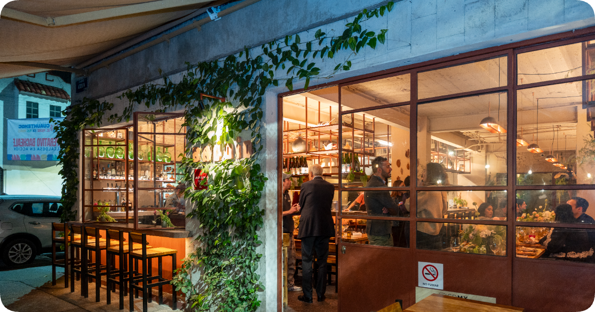 Signatories and prospective signatories attended a dinner at Baldío in Mexico City