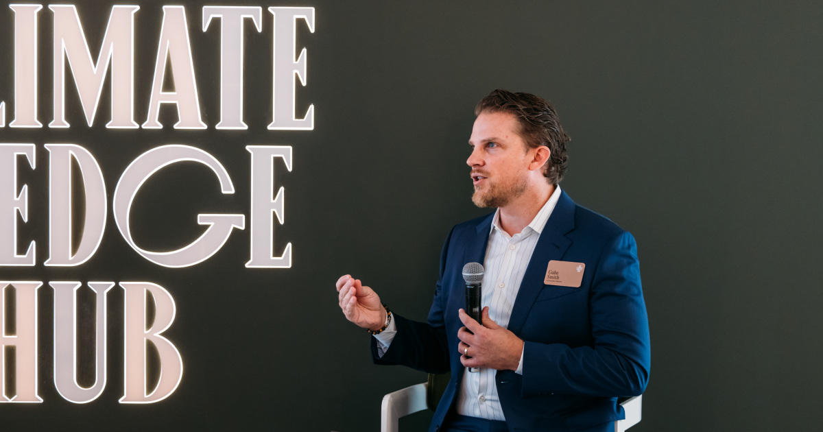 Schneider Electric Vice President Gabe Smith co-led the “Strategic cost leadership” workshop. 