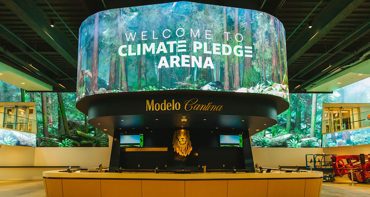 Modelo Cantina inside Climate Pledge Arena