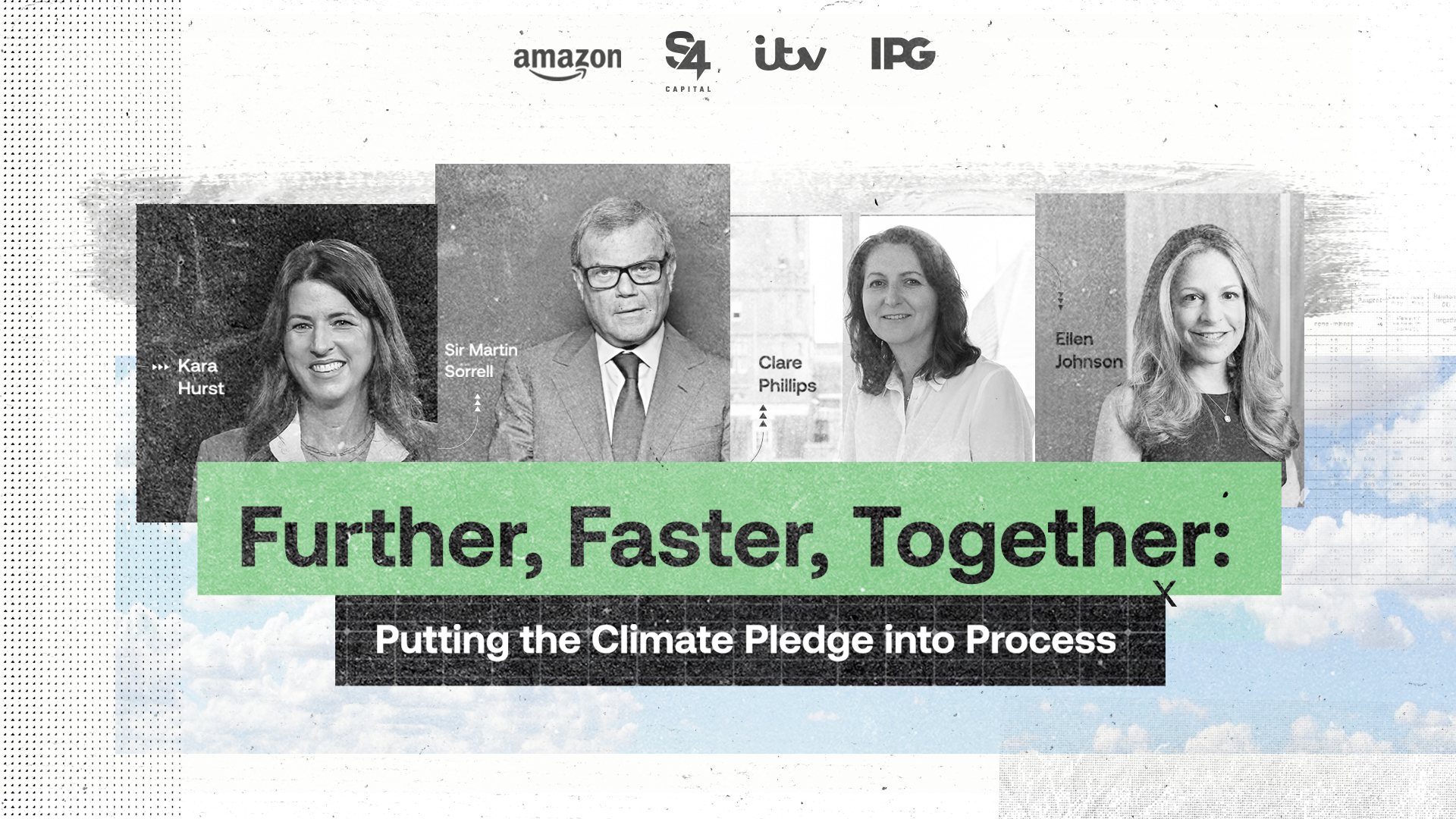 Kara Hurst, Sir Martin Sorrell, Clare Phillips and Ellen Johnson